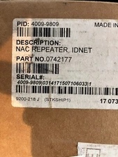 Simplex 4009-9809 NAC Repeater For IdNet