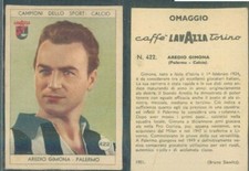 R@R@ Fußballfigurine Champions Sport*Cafe' Lavazza Ed.1951-Palermo,Gimona*N.422