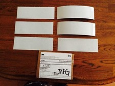 6 ea  Engineer Grade REFLECTIVE SHEETING TAPE-3M /white--9x3 -