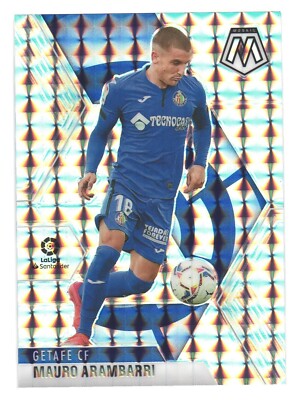 2020-21 Panini Mosaic La Liga Getafe CF Mauro Arambarri Mosaic Prizm