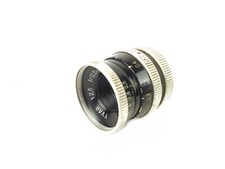 Kern-Paillard YVAR 12.5mm f/2.5 AR Prime B8 Cine Lens for Bolex B8, D-Mount