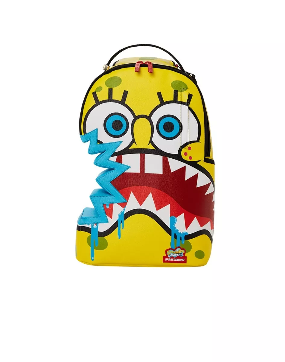 sprayground backpack shark bite