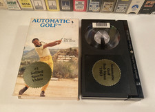 Automatic Golf 1983 Instructional Betamax Volumes I II Home/Course Bob Mann