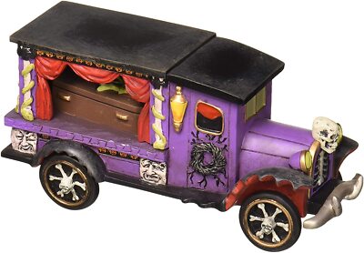 Department 56 Halloween Collections Last Rites Ride Figurine Village Accessory