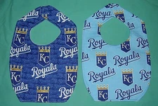 .NEW Handmade BABY CHILD BIB KANSAS CITY ROYALS  BASEBALL TEAM Shipping Discount