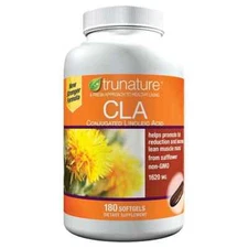 trunature Tonalin CLA - Conjugated Linoleic Acid -1620 mg., 180 Softgels