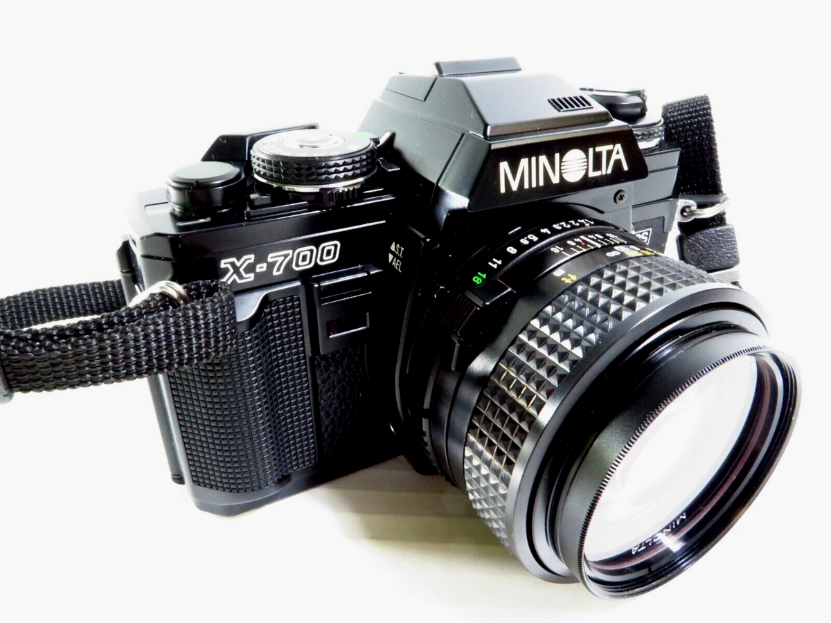 ミノルタ MINOLTA X-700 + MD 50mm f1,4 MINOLTA X-700 Film Camera MD