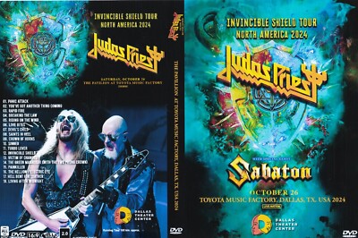 JUDAS PRIEST DALLAS TX (IRVING) 10-26-2024!IRON MAIDEN HALESTORM THE WARNING DIO