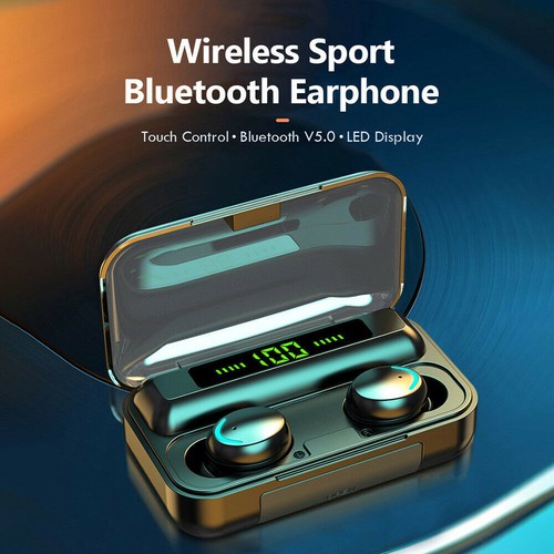 TWS Bluetooth 5.0 Headset Wireless Earphones In-Ear Earbuds Stereo Headphones - Picture 5 of 17