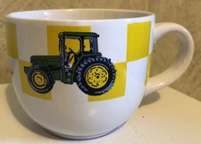 John Deere Jumbo Mug Oversized Gibson  Coffee Soup Chili Bowl Large 26 oz Mug