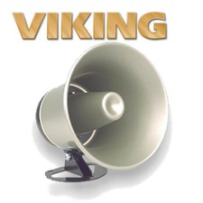 Viking 25AE Paging Horn Indoor Outdoor Speaker Weather Resistant 8 Ohm