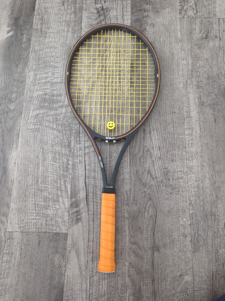 Vtg Wilson Pro Staff 4 1/4 (L2) PWS Largehead 110 Tennis
