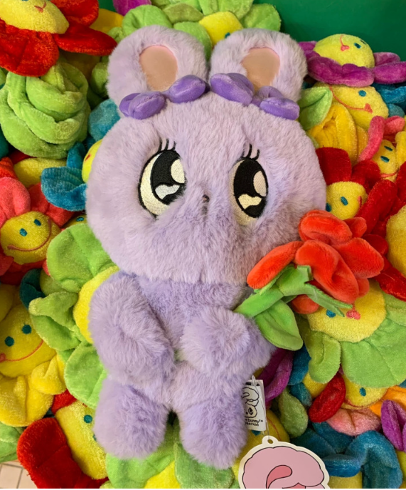 Esther Bunny Official Plush Doll Series Rose Bunny Purple 10