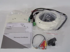 New Hanwha Techwin PNF-9010RV Fisheye Security Camera, 12MP, 360 deg, WiseNet 