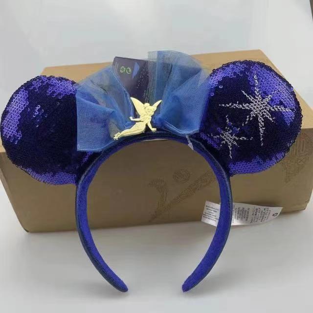 Disney Peter Pan\'s Flight Tinkerbell Main Attraction Minnie Ears Headband Minnie Mouse Main Attraction Ear Headband Peter Pan main image 3