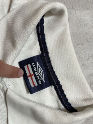 Vintage 90s Football Polo Shirt Umbro England National Team | eBay