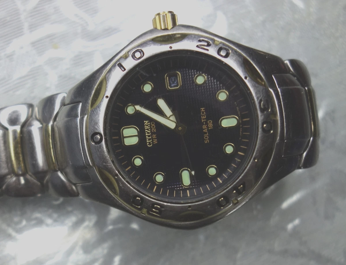 Citizen titanium solar tech 180 sales
