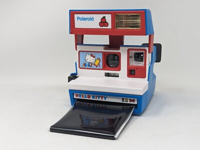 Hello Kitty Polaroid 600 Blue Retrospekt Refurbished - Works | eBay