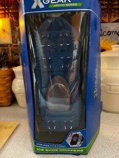 XGEAR Artic Series Snow Ice Shoe Grippers Black One Size Fits Most BOX