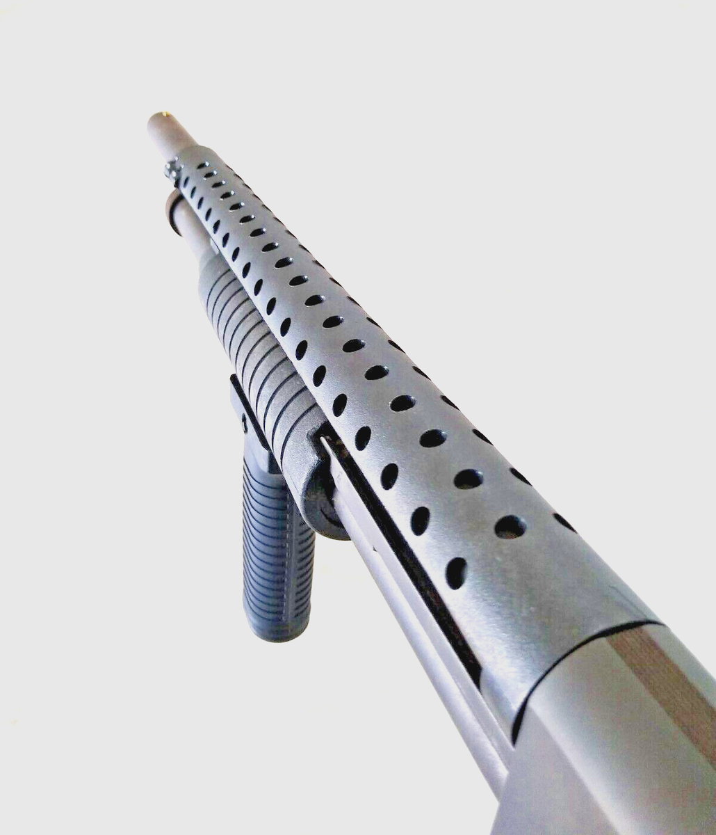 Mossberg 500 / 590 / Maverick 88 12 GA Polymer Heat Shield - Black