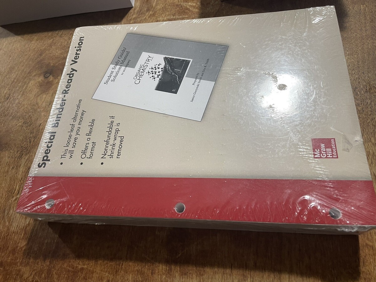 Loose Leaf for SG/Solutions Manual for Organic Chemistry by Janice