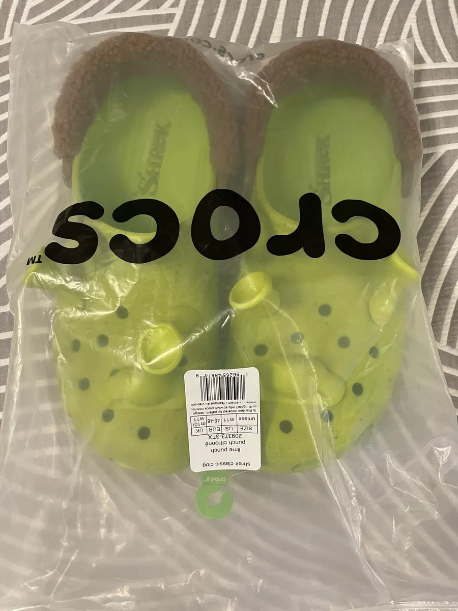 DreamWorks X Classic Clog 'Shrek' - Crocs - 209373 3TX - lime punch