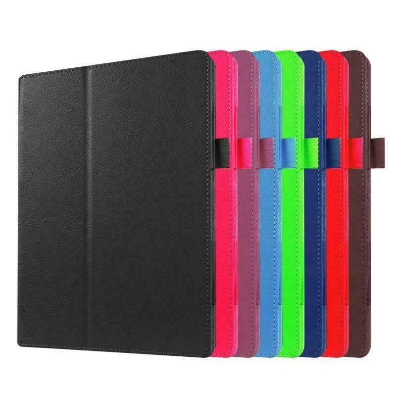 Leather Folding Stand Folio Flip Case For 10.1 Huawei MediaPad M3 Lite T3 8 9.6 - Image 2 of 4