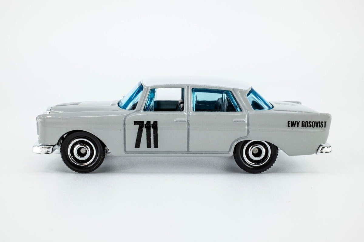 2020 Matchbox #100 '62 Mercedes-Benz 220 SE Sedan GREY | 711 EWY