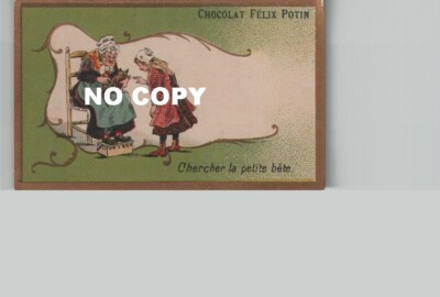 Chromo CHOCOLATE FELIX GOSSIP - Riddle: look for the little beast