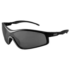 HOMERUN SAFETY GLASSES TWO TONE FRAME FLASH MIRROR LENS Z87.1 BY GLOBAL VISION