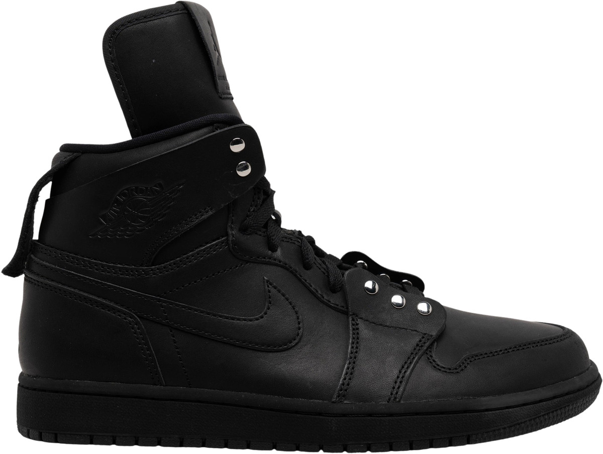 Comme des Garçons x Air Jordan 1 Retro Strap High Black for Comme des Garçons x Air Jordan 1 Retro Strap High Black for