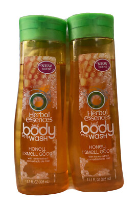 Herbal Essences Body Wash ~ Honey I Smell Good ~ 2 Bottles DISCONTINUED RARE