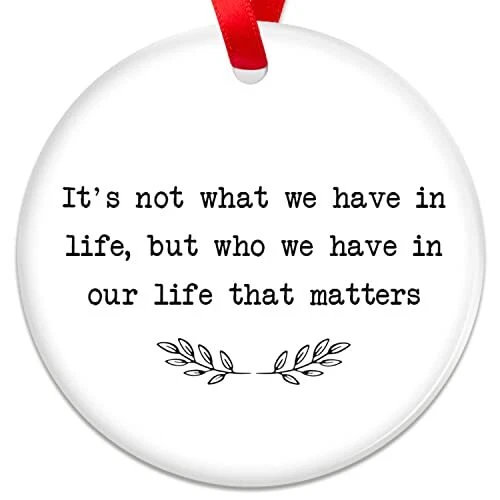 2024 Christmas Ornament, Christmas Tree Decoration Indoor, Outdoor In Our Life - Picture 2 of 7