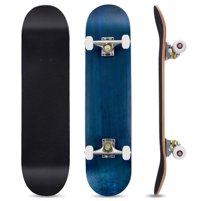 Skateboard Skate Board Longboard Komplettboard Ahorn Holzboard Funboard 20x79cm