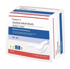 Bariatric Adult Incontinence Underwear Briefs Diapers, Cardinal Health 3XL-4XL