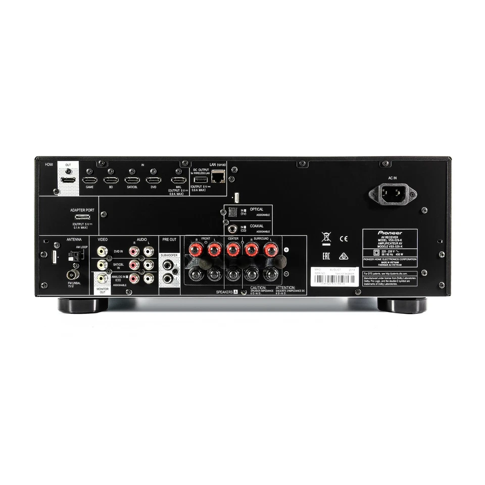 Pioneer VSX-529 A/V Receiver Internet Radio USB OSD HDMI Tuner, Garantie - Bild 2 von 2