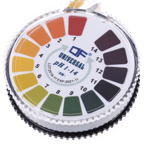 1Roll / 5m Labor-Ph-Indikator-Teststreifen 1-14 Papier Lackmus alkalische S^c^ - Bild 6 von 10