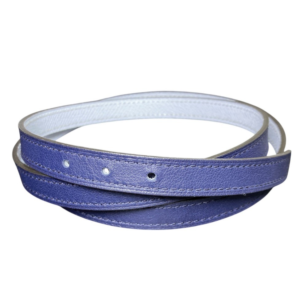 HERMES Reversible Narrow Belt 0.5