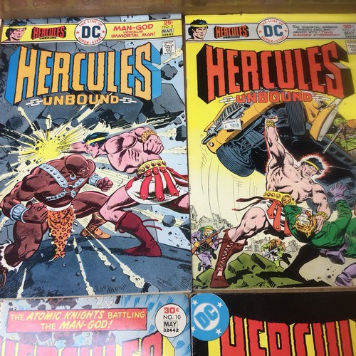 Lot of 8 - Hercules Unbound Comics #1-4 #6#7#10#12 1975 - Picture 3 of 9