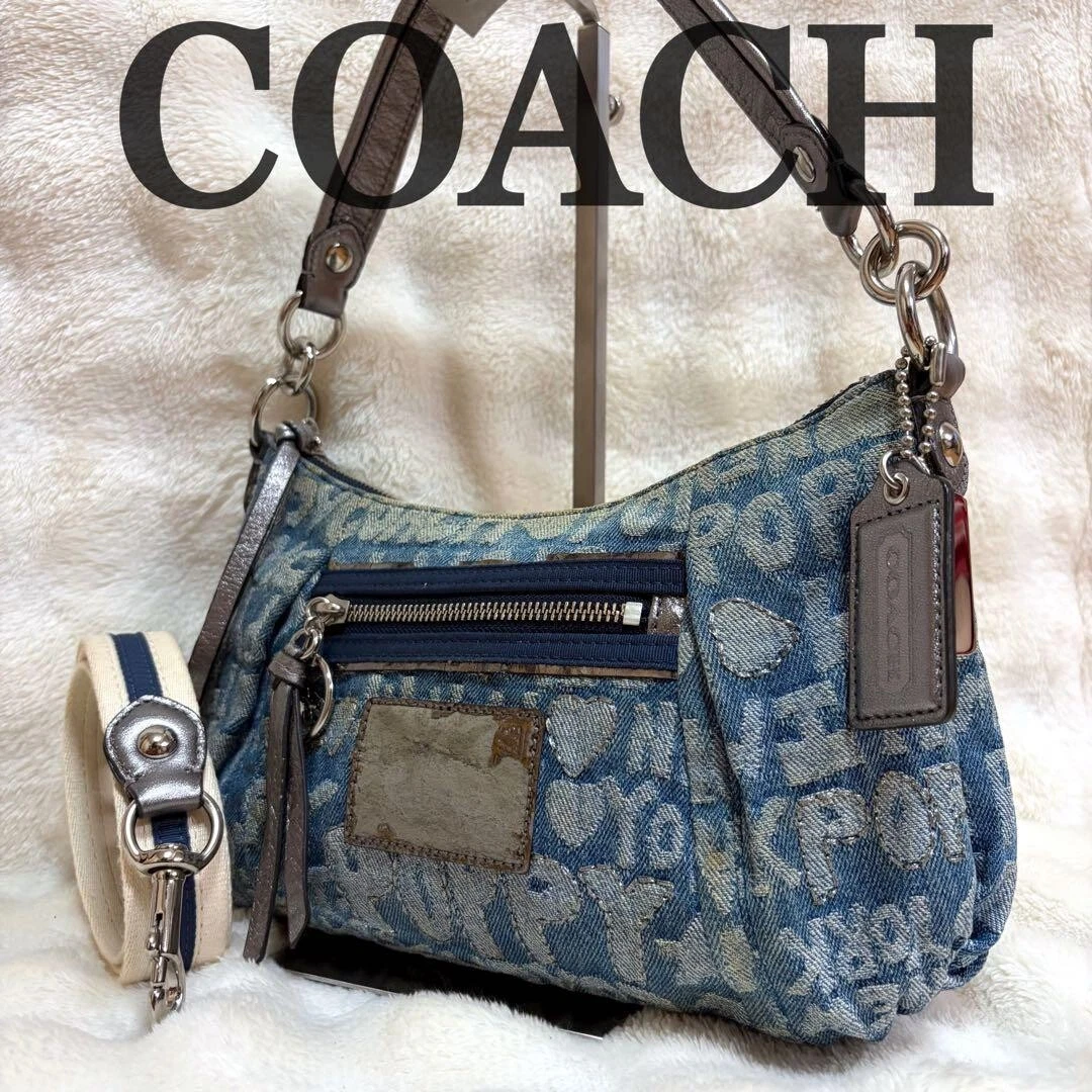 Coach Hobo Handbags & Bags Denim Exterior for Women for sale - eBay