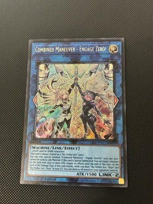 COMBINED MANEUVER - ENGAGE ZERO! SECRET RARE L26D-ENS33 NEAR MINT YUGIOH