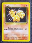 Pokemon TCG Vulpix #68 Base Set HP error Unlimited Fire Common NM