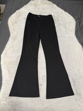 New Old Navy Girls XXL Black Pull On Bootcut Pants Solid Stretch Comfort