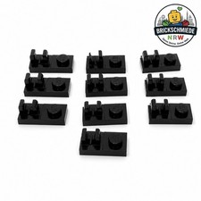 10x LEGO 92280 4598526 Platte 1x2 Schwarz Bla...