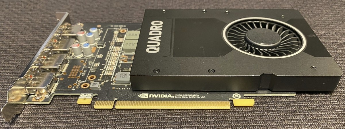 HP NVIDIA Quadro P2200 5GB GDDR5X Graphic Card (L65626-001) for