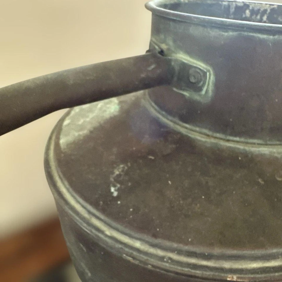 Negishi Sangyo? Regadera de cobre, regadera, regadera, antigua Foto 3 de 4