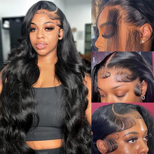 28 Inch 13X6 Lace Front Wigs Human Hair Body Wave Wig HD Lace Front Wigs Human H