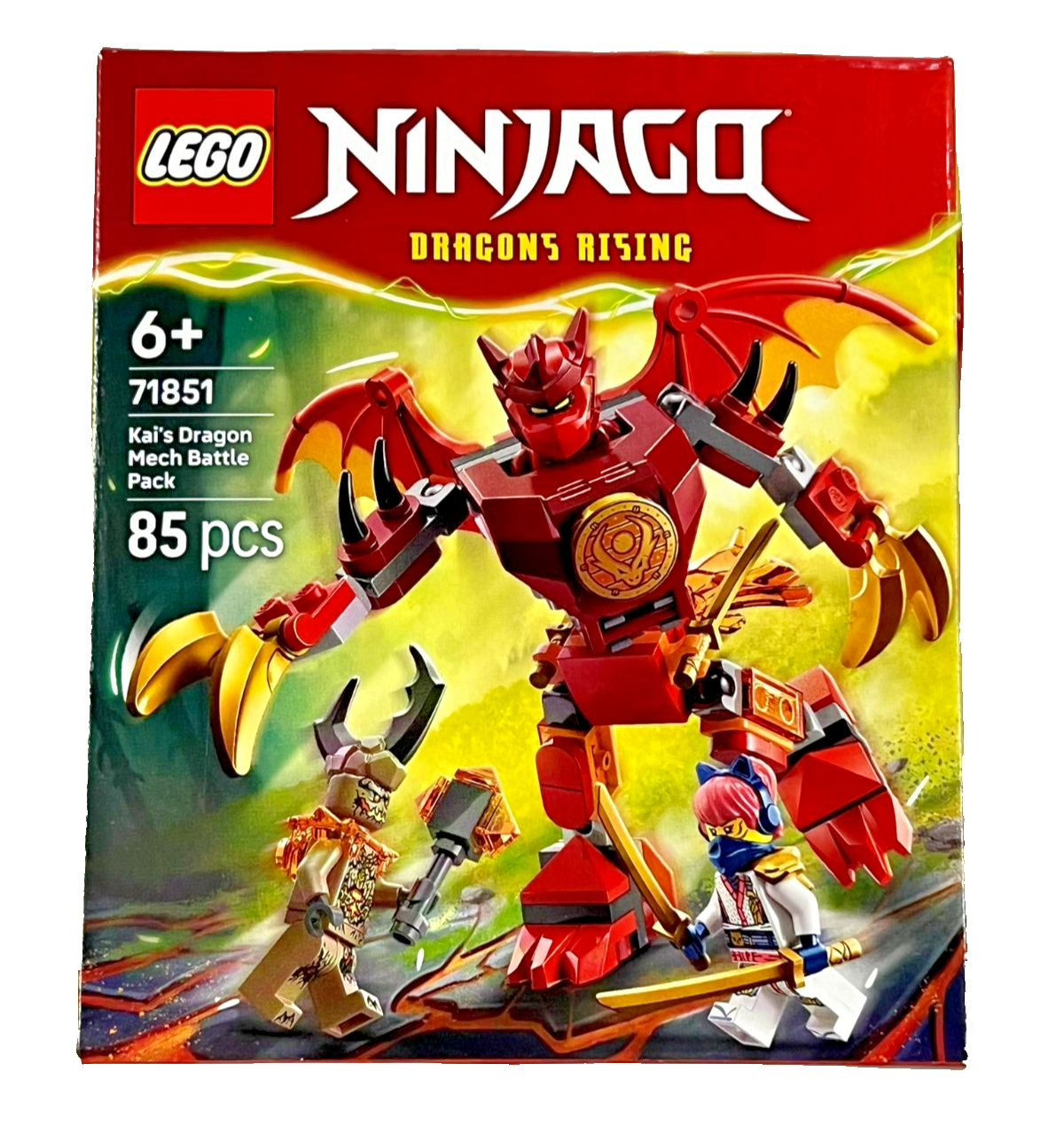 LEGO Ninjago Kai's Dragon Mech Battle Pack Construction set 71851 - Image 4