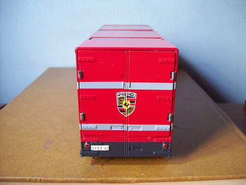 1/43 PREMIUM CLASSIXXS 12200 MB RENNTRANSPORTER RACE TRANSPORTER PORSCHE - Picture 6 of 8