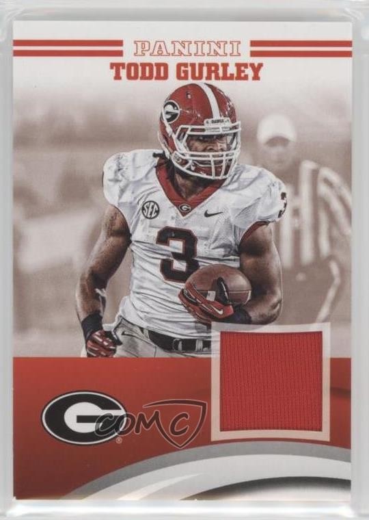2015 Panini Georgia Bulldogs Memorabilia Todd Gurley II #TG-GA Rookie RC 1k5